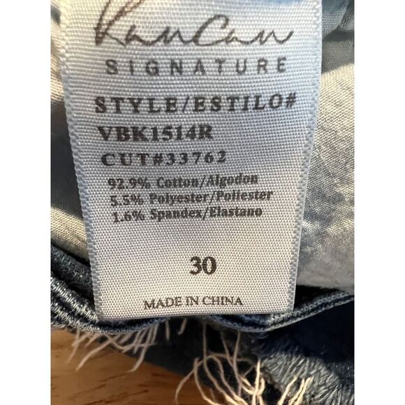 KANCAN HIGH-RISE SUPER FLARE STRETCH CASUAL WESTERN EVERYDAY WEAR JEANS SIZE 30 - Picture 11 of 11